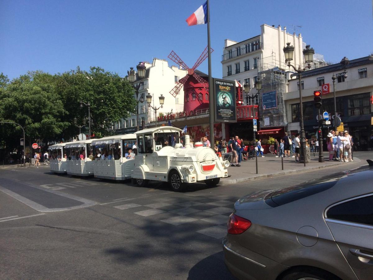 Studio Pigalle De 25 M2 - 2 Lits Simples Type Gigogne Pour 2 Personnes - Coeur Touristique De Paris - 2 Minutes De La Station Metro Pigalle ,Petit Train Vers La Butte Montmartre-Cabarets Moulin Rouge,Chez Michou-Restaurants Bouillon Pigalle,Berliner Exterior foto